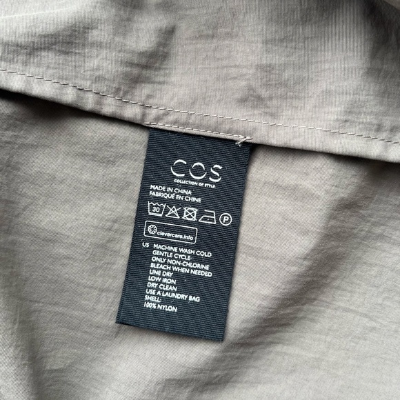 COS | Belted Midi Nylon Jacket - Picture 15 of 16